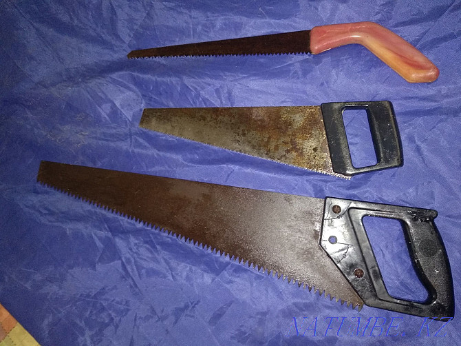 Soviet saw, three pieces Almaty - photo 2