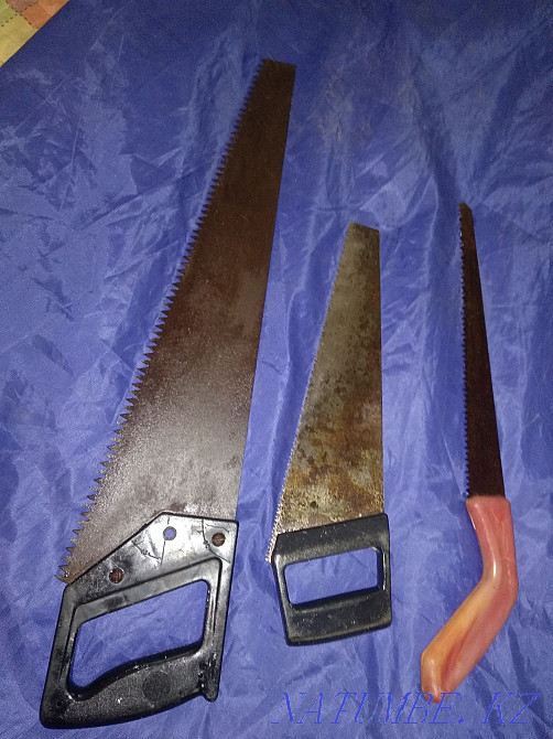 Soviet saw, three pieces Almaty - photo 1