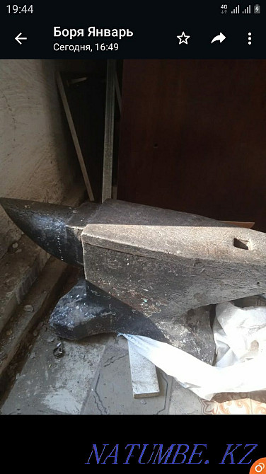 USSR anvil, in good condition. A thing for the ages. Sending to the region Almaty - photo 4