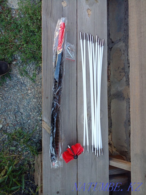 Продам нейлоновую щетку для чистки печной трубы Муткенова - изображение 1