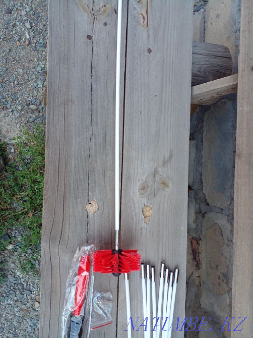 Продам нейлоновую щетку для чистки печной трубы Муткенова - изображение 2