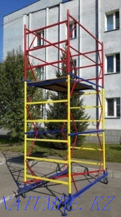 Tower 0.7 by 1.6, scaffolding with wheels Almaty - photo 8