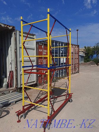 Tower 0.7 by 1.6, scaffolding with wheels Almaty - photo 6