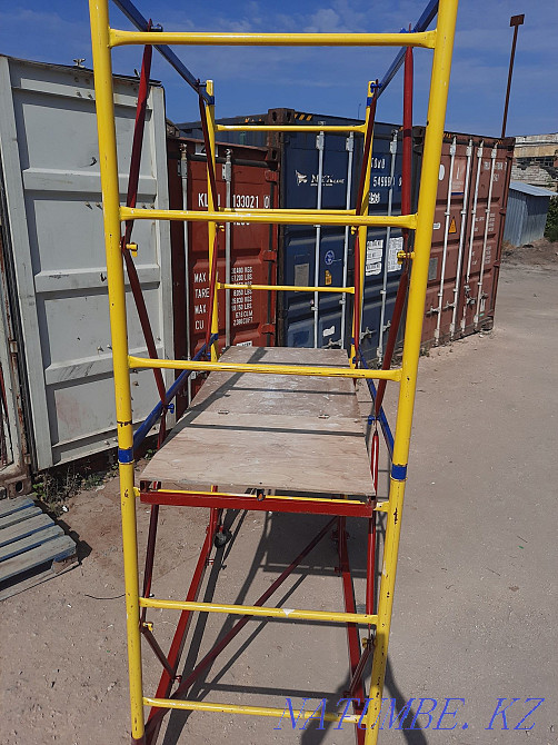 Tower 0.7 by 1.6, scaffolding with wheels Almaty - photo 1