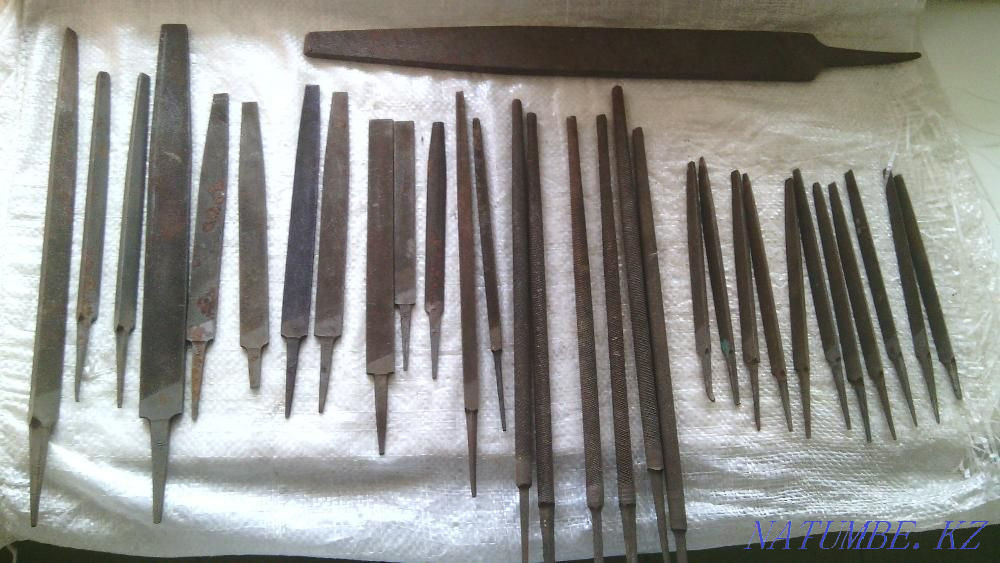 Напильники новые и б/у. Уральск - изображение 1