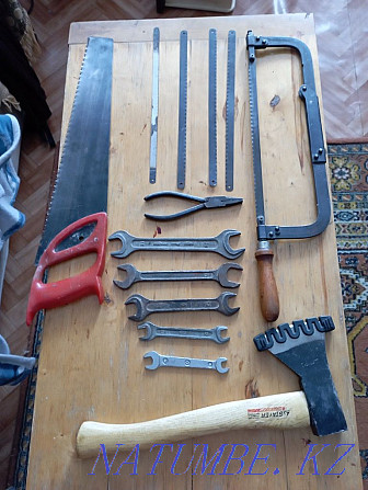 Sell hacksaw, axe, keys, pliers Astana - photo 1