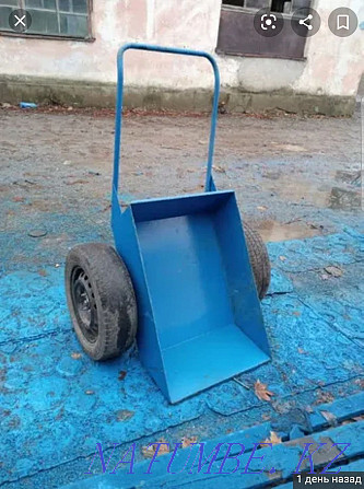 Wheelbarrow arba trolley concrete mixer agitator baek formwork screed mixer Shymkent - photo 2