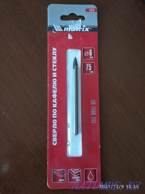 Drill for tile, glass Temirtau - photo 1