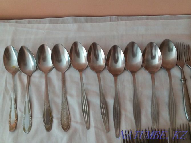 Table forks, spoons, teaspoons for sale Atyrau - photo 1