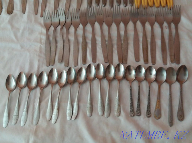 Продаются столовые вилки,ложки,чайные ложки Атырау - изображение 4