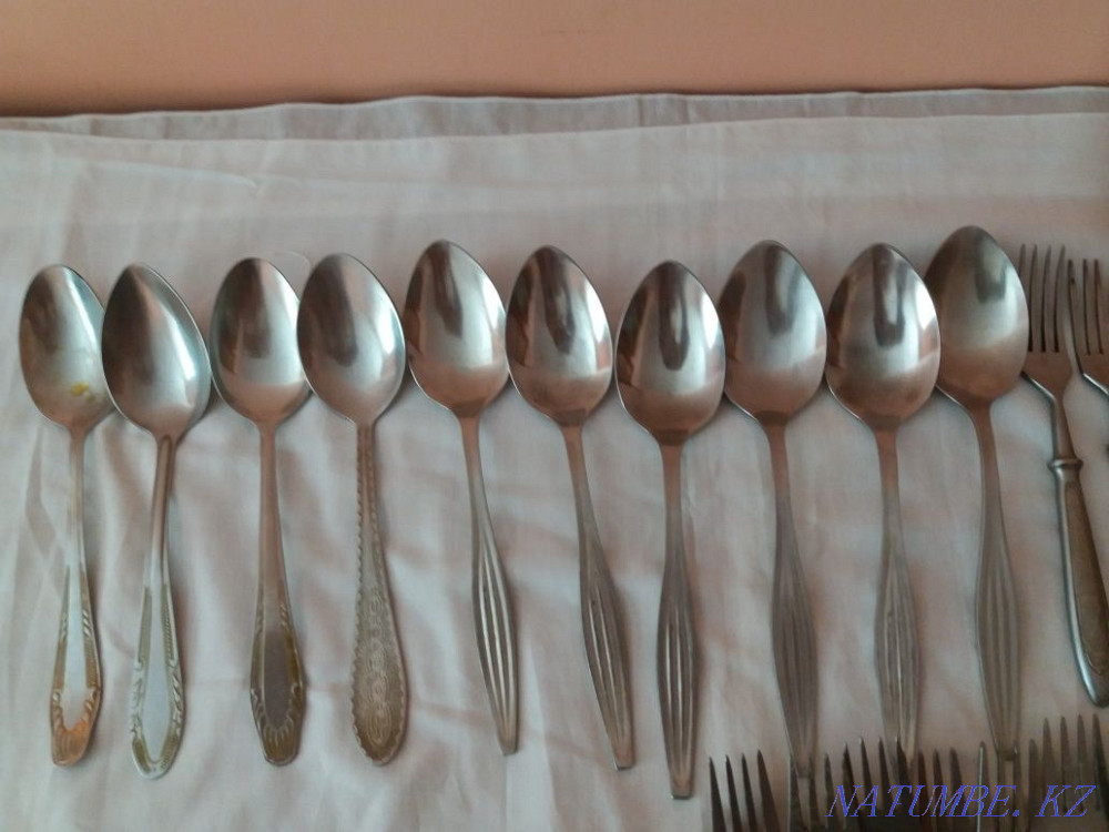 Үстел шанышқылары, қасықтар, шай қасықтар сатылады  Атырау - изображение 1