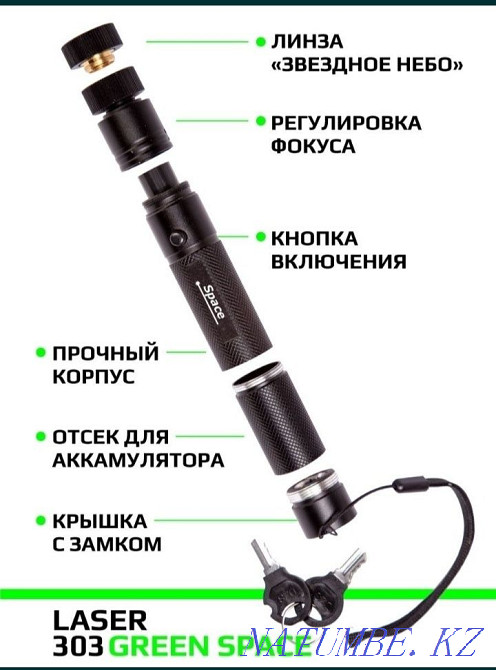 Лазерный луч указка 2022 Сарыагаш - изображение 3