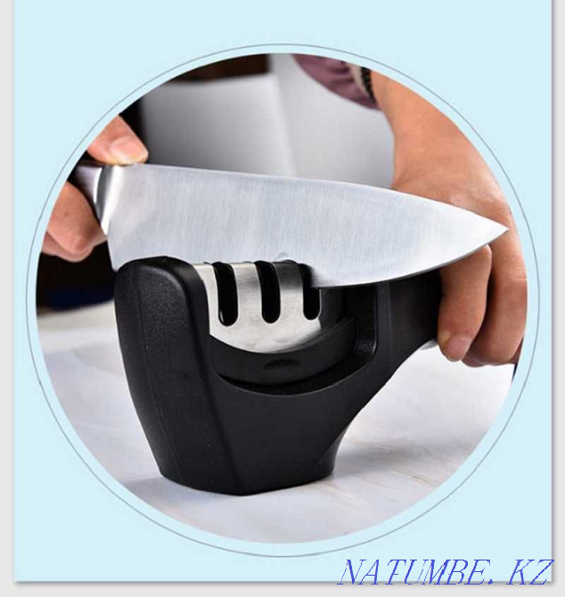 Manual knife sharpener 3 in 1. Almaty - photo 6