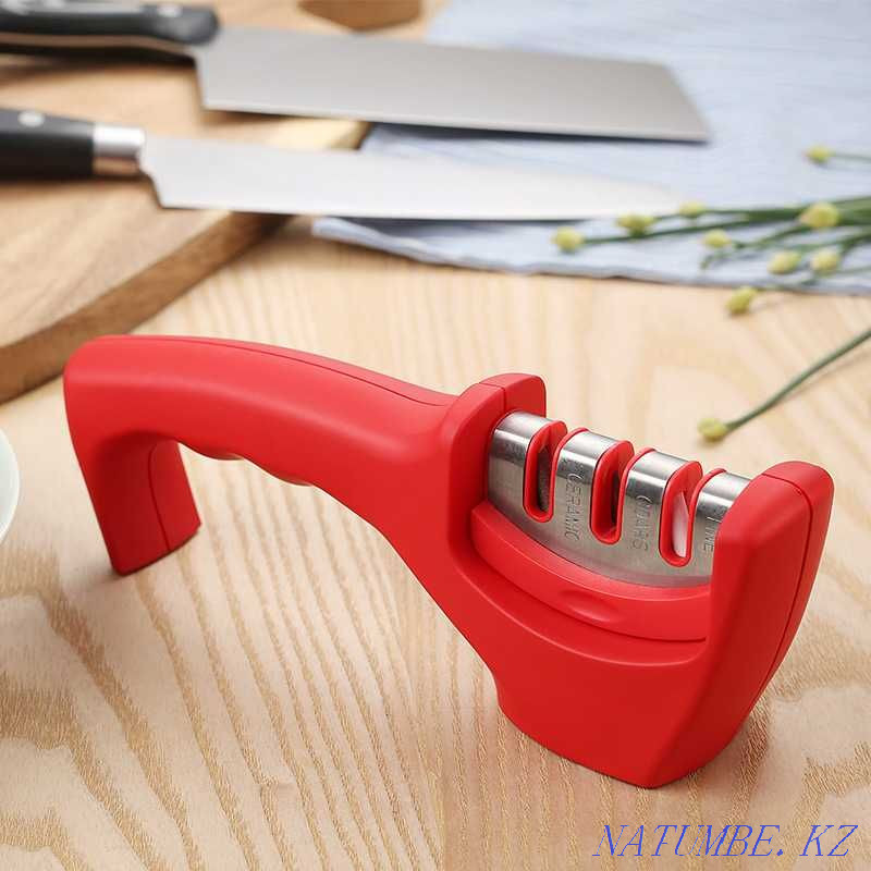 Manual knife sharpener 3 in 1. Almaty - photo 8