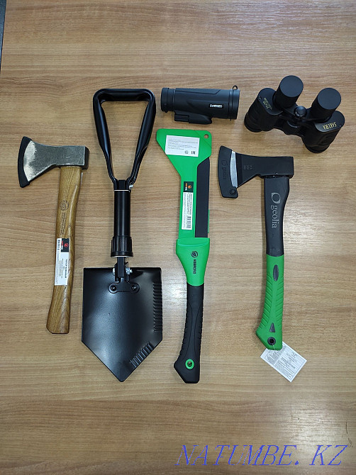 Axes. Machete. The shovel is collapsible. Almaty - photo 1