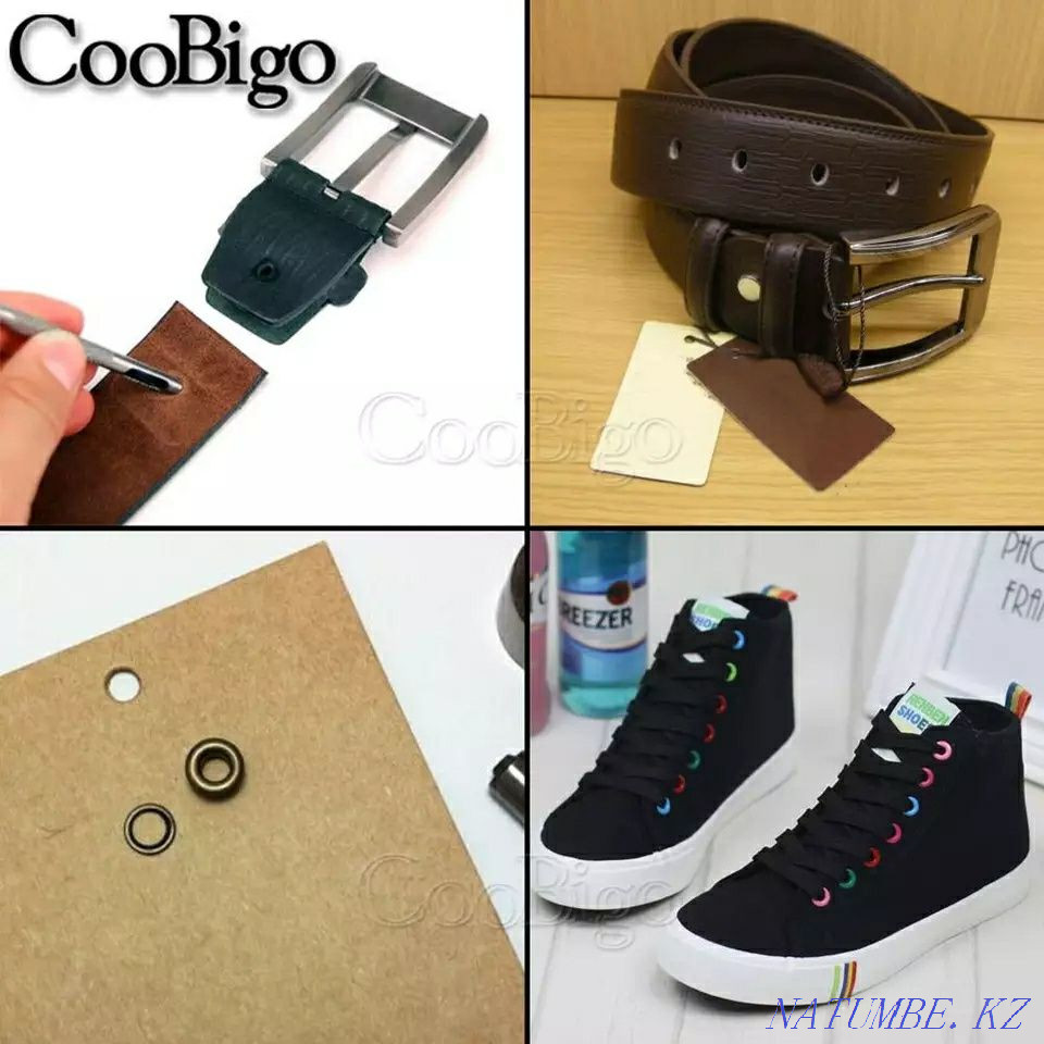 Инструменты для установки кнопок ,заклёпок ,люверсов,пробойники Павлодар - изображение 4