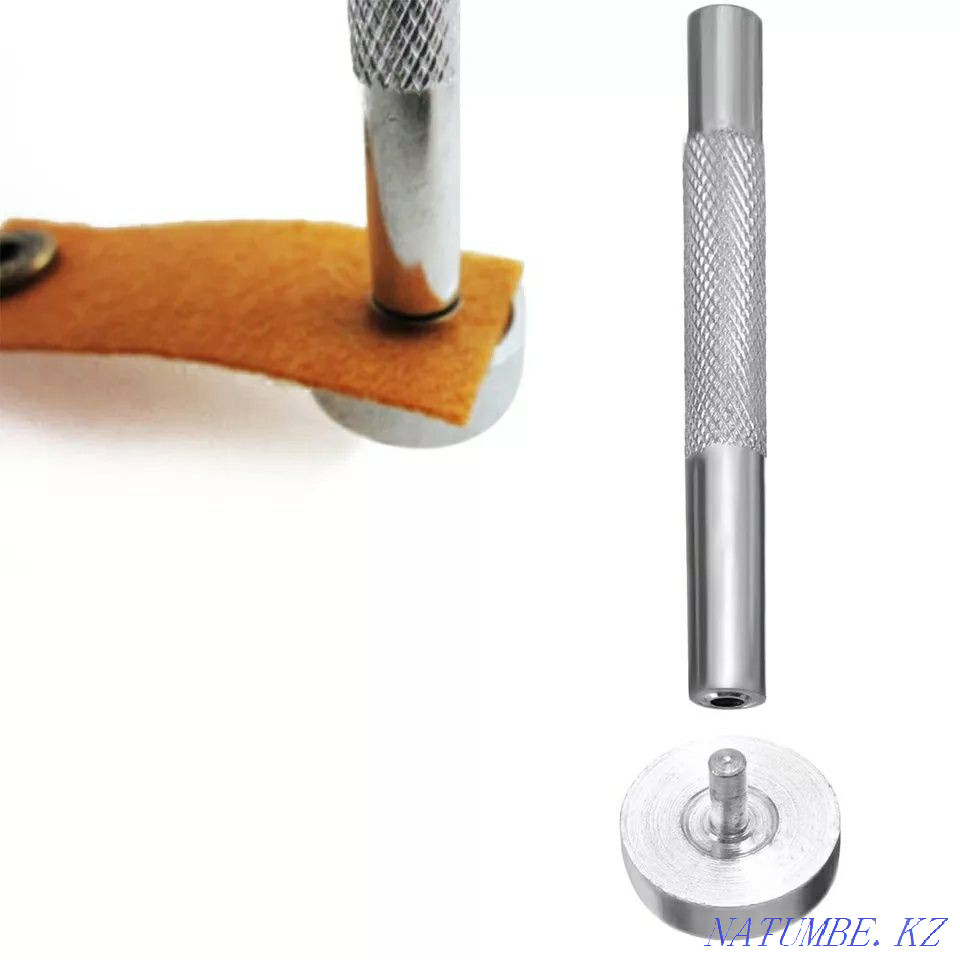 Инструменты для установки кнопок ,заклёпок ,люверсов,пробойники Павлодар - изображение 3