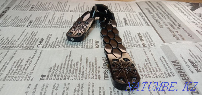 Crossover rosary made of handmade ebonite mazaika Rudnyy - photo 1