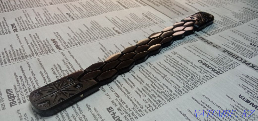 Четки перекидные из эбонита ручной работы мазайка Рудный - изображение 7