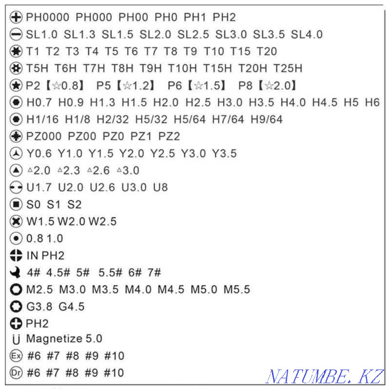 Screwdriver set 135 in 1 Almaty - photo 3