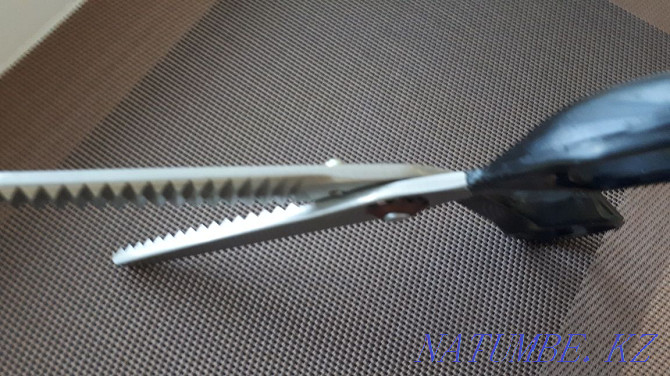 Scissors standard zig-zag 5 mm. With stainless steel. Astana - photo 1