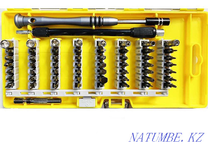 Screwdriver set with bits for repairing household appliances, electronics Astana - photo 3