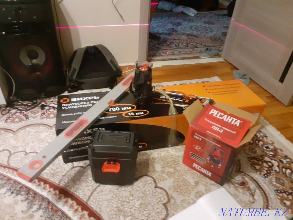 tile cutter and laser + grinder Astana - photo 1