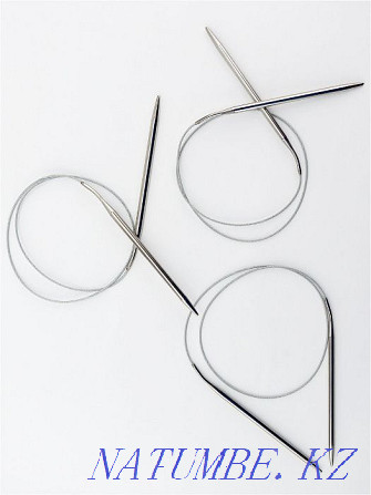 circular needles 3 mm x 100 cm Atyrau - photo 1