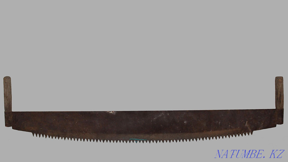 Saw (hacksaw) two-handed, second-hand.  - photo 1