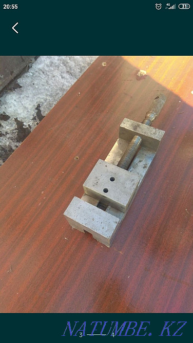 Vice, yew curved, machine tools Kostanay - photo 3