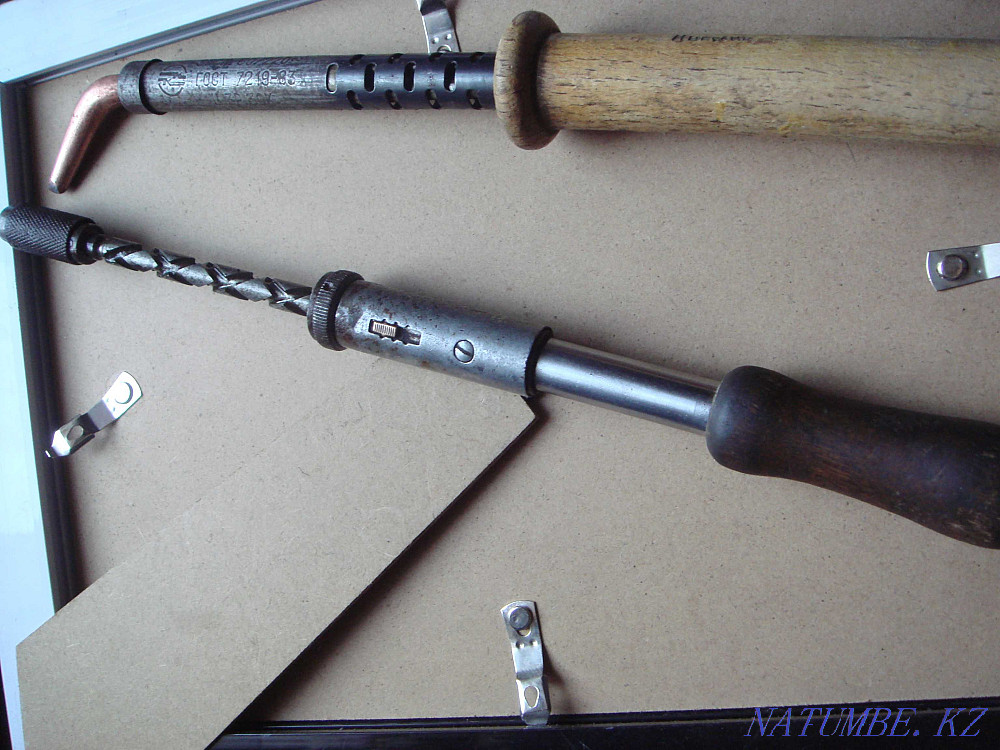 Excellent strong working screw - vert from red-hot black steel of the USSR Almaty - photo 3