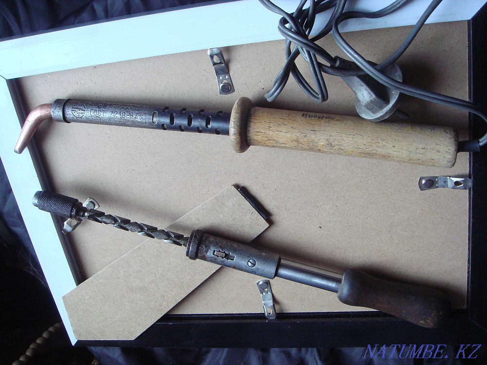 Excellent strong working screw - vert from red-hot black steel of the USSR Almaty - photo 2