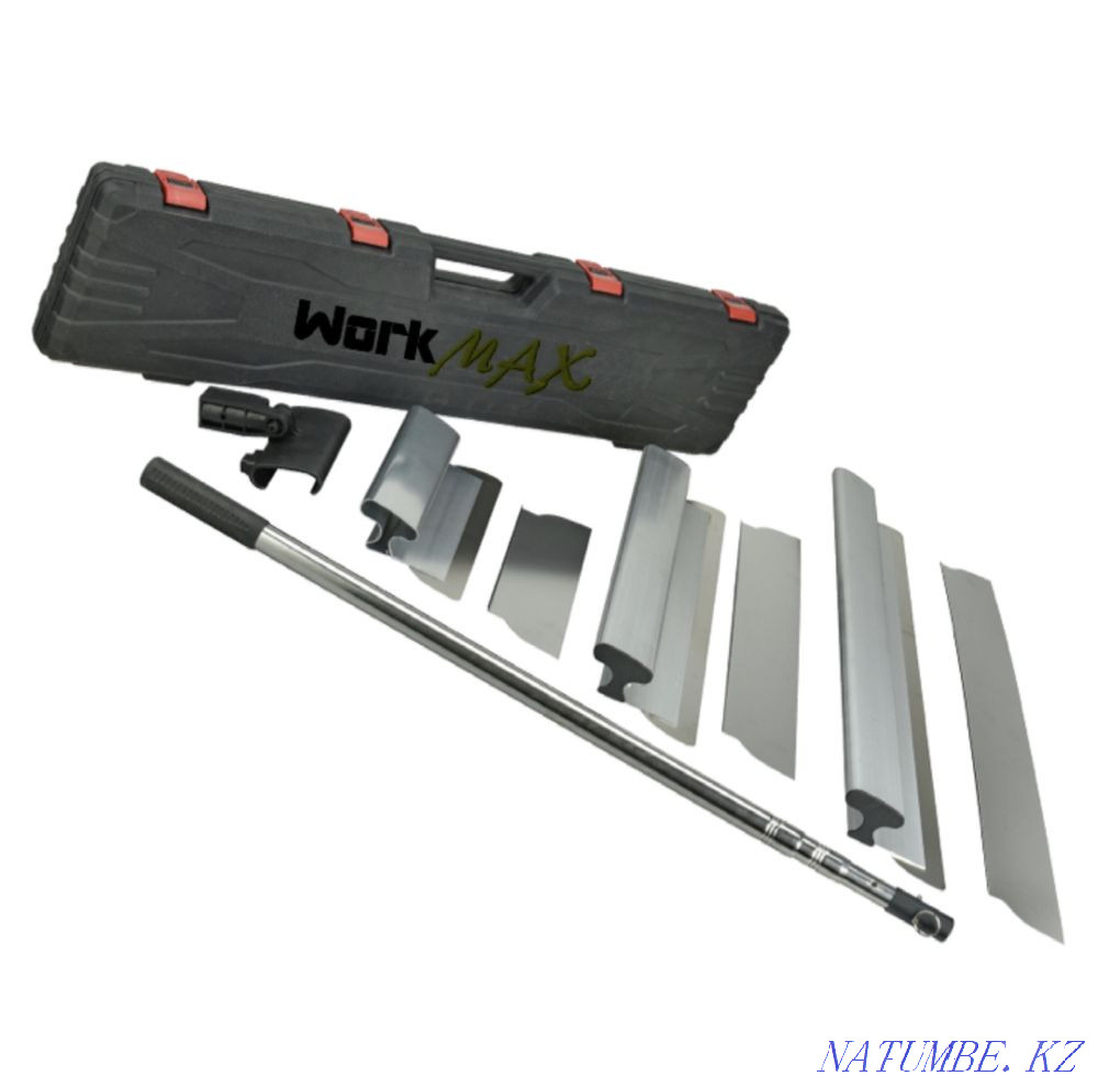 Шпатели WorkMAX со сменным лезвием комплект финиш Алматы - изображение 1