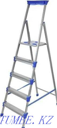 New in box ladder with tool box 3.4.5 steps Aqtobe - photo 1