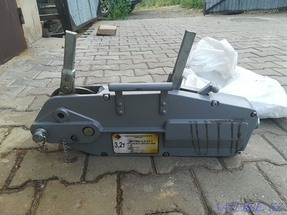 Лебёдка рычяжная 3,2 тонн ручная Астана - изображение 3