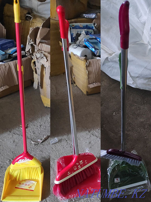 Набор совок с метлой. Оптом. Кокшетау - изображение 1