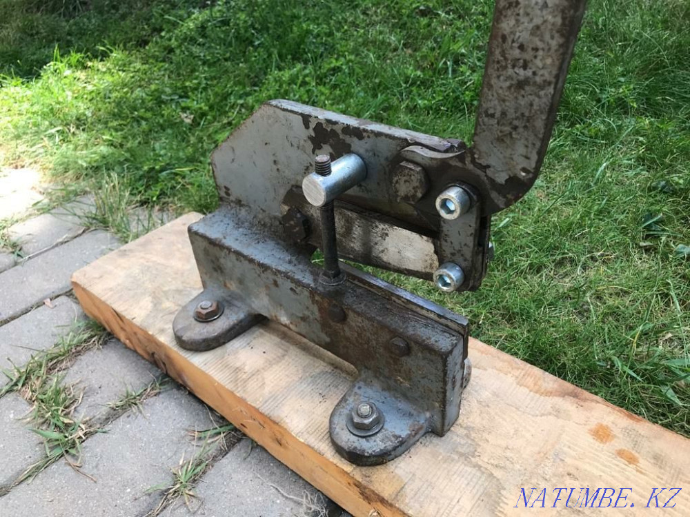 Metal cutting. Manual guillotine Almaty - photo 5