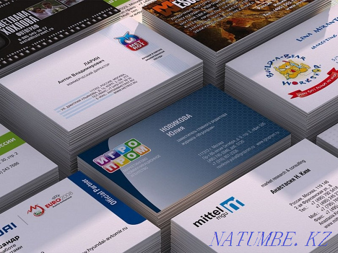 Business cards, Booklets, Flyers, Logos, Banners Ust-Kamenogorsk - photo 3