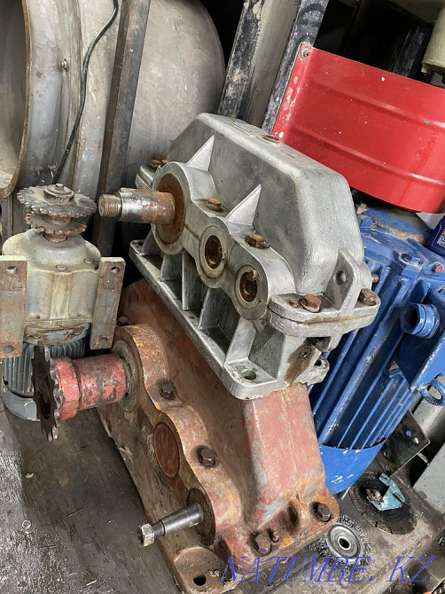 Электродвигатель асинхронный трехфазный редуктор вытяжка насос квт 380 Актау - изображение 8