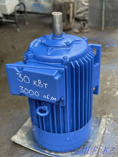 Электродвигатель асинхронный трехфазный редуктор вытяжка насос квт 380 Актау - изображение 3
