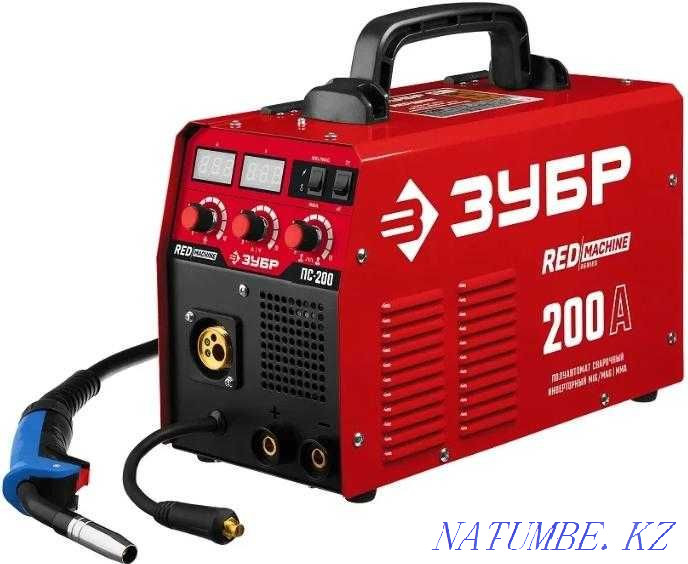 Жартылай автоматты дәнекерлеу инверторы, ММА PS-200 функциясы бар МIG-MAG  Алматы - изображение 1