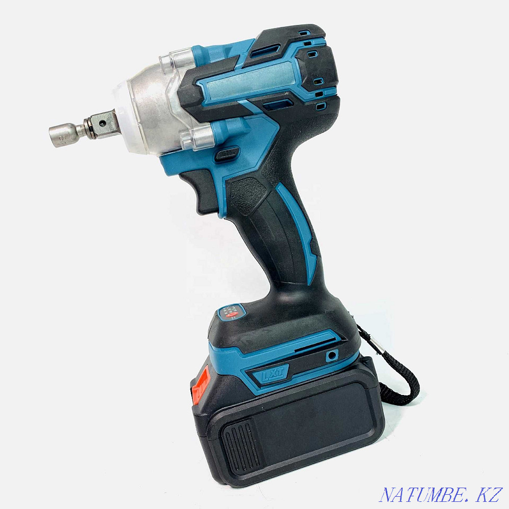 Impact wrench + Battery 2pcs + Plastic case + Charger 1pc Makita design Pavlodar - photo 3