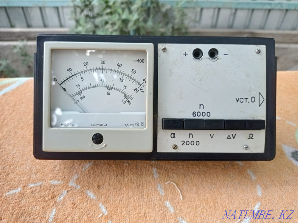 Voltmeter ammeter analog Shymkent - photo 1