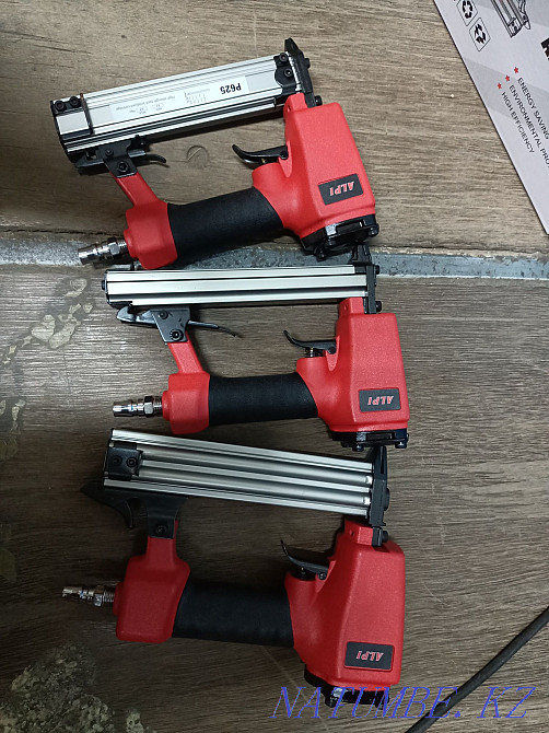 Pneumatic gun. Staple. Nails. Air pistol. Pneumatic gun Almaty - photo 4