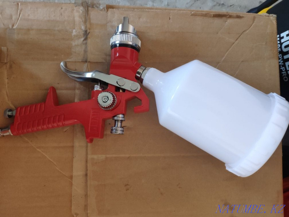 Краскопульт пневматический. Сборка Россия. Самая низкая цена в городе! Шымкент - изображение 2
