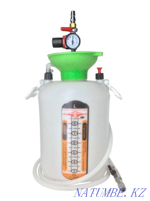 Pneumatic oil blower 5-8 liters Almaty - photo 1