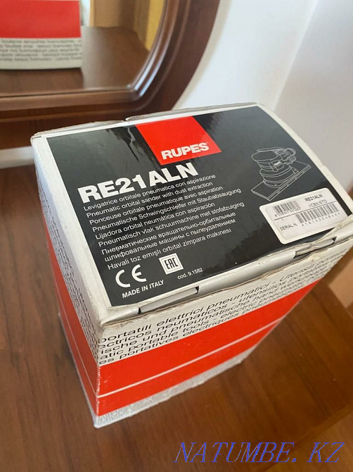 Rupes RE 21ALN - pneumatic grinder, 70-198 mm, stroke 3 mm, up to 1 Almaty - photo 5