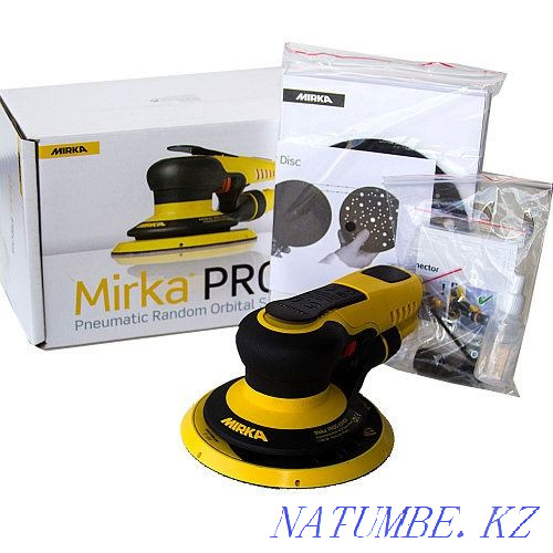 I sell pneumatic grinder Mirka Pros 650CV 150 mm with orbit 5 Karagandy - photo 1