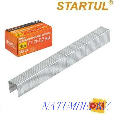 Nails, staples type 18GA, 20GA STARTUL PROFI for nailer pneumatic stapler Almaty - photo 3