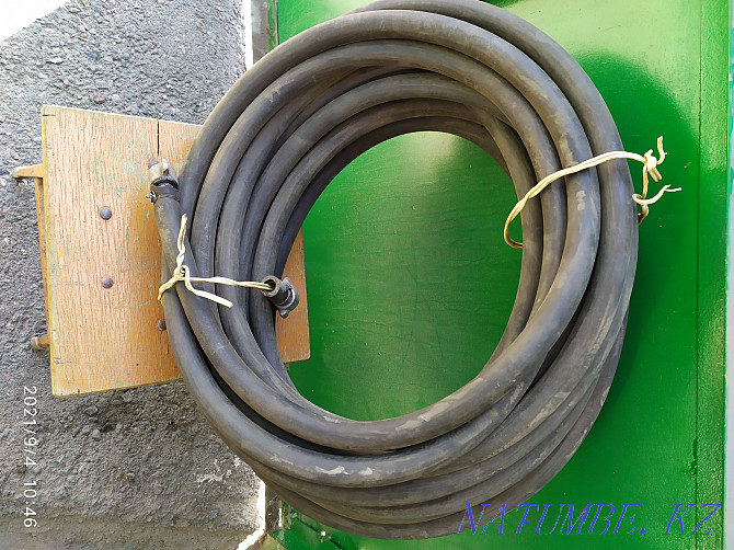 I will sell a hose from an industrial compressor. Outer diameter 25mm, inner Almaty - photo 1